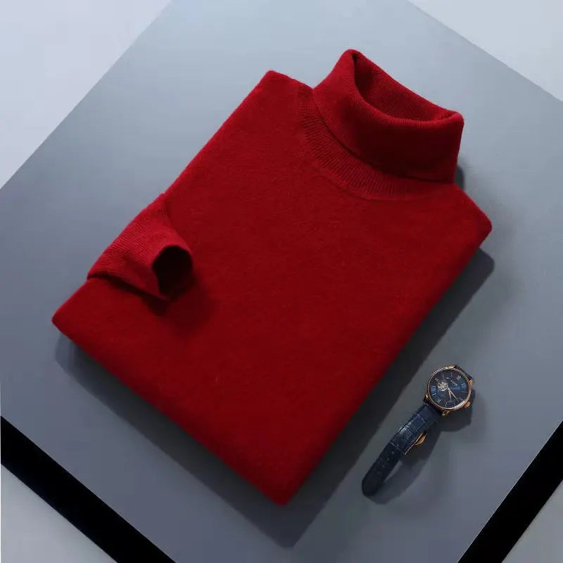 Men’s Cashmere Blend Turtleneck.