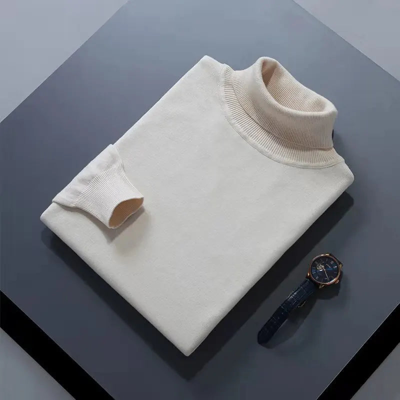Men’s Cashmere Blend Turtleneck.