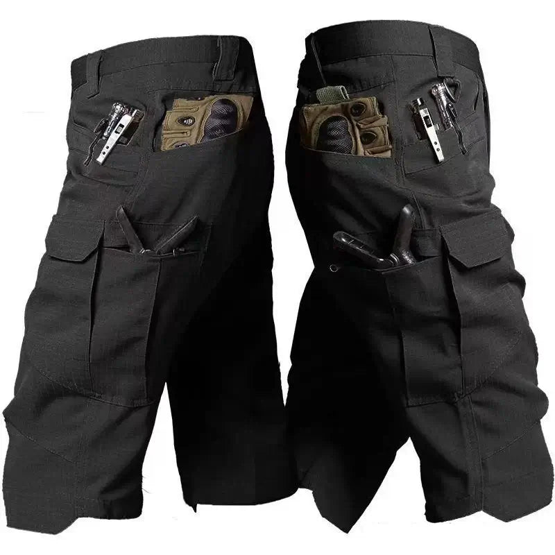 Men’s Ripstop Tactical Shorts – Outdoor Multi-Pocket Summer Shorts