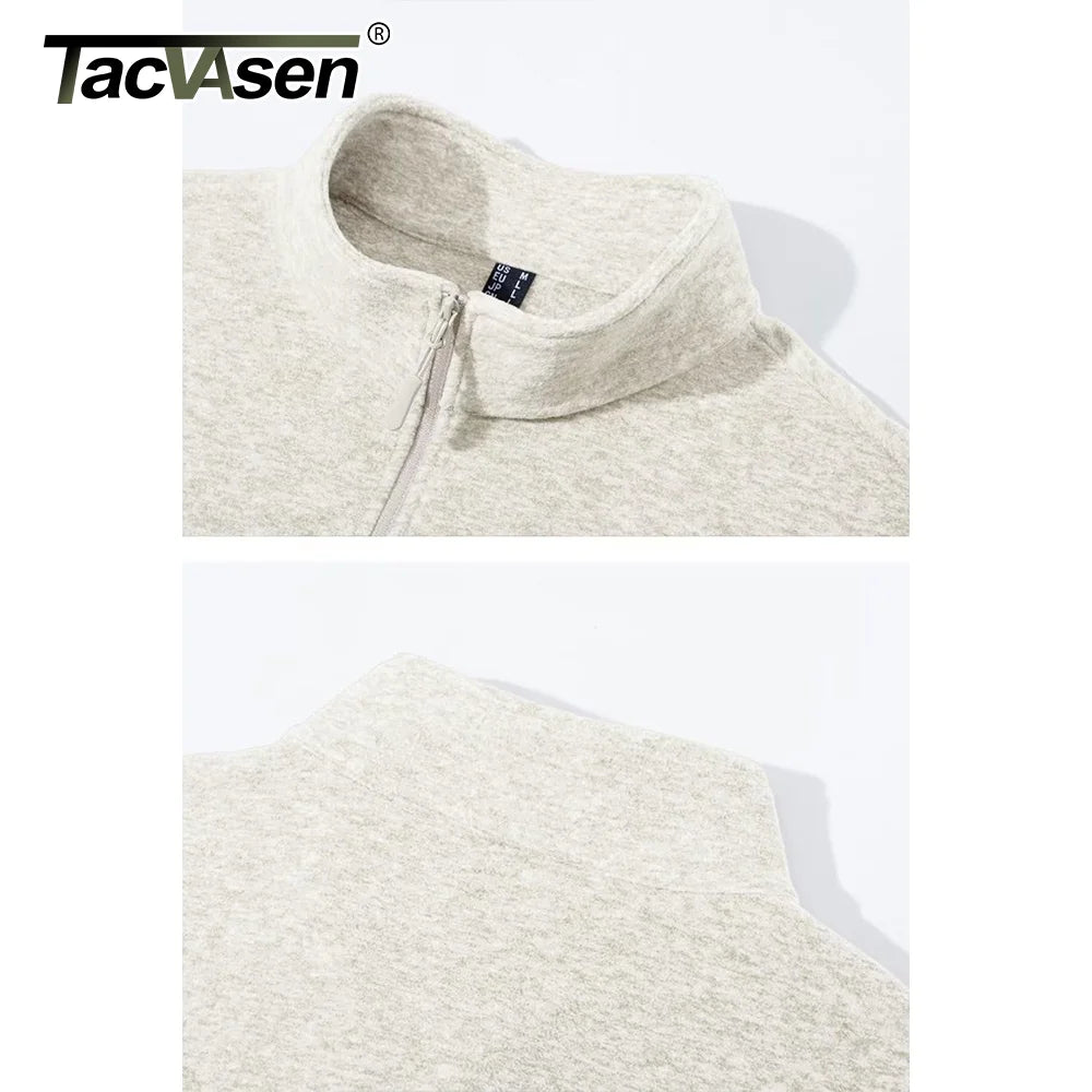 Men’s Quarter-Zip Fleece Sweater