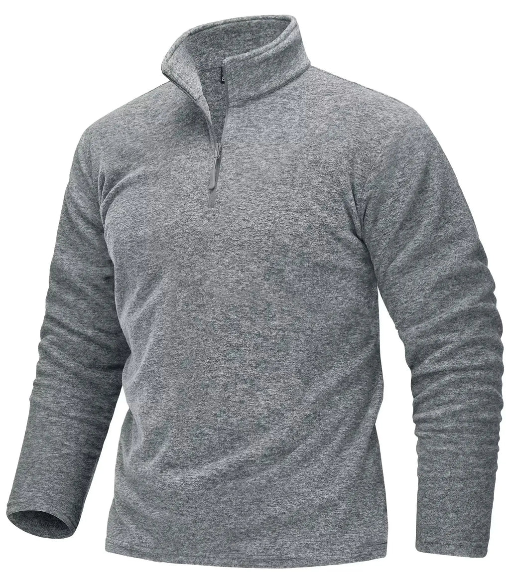 Men’s Quarter-Zip Fleece Sweater