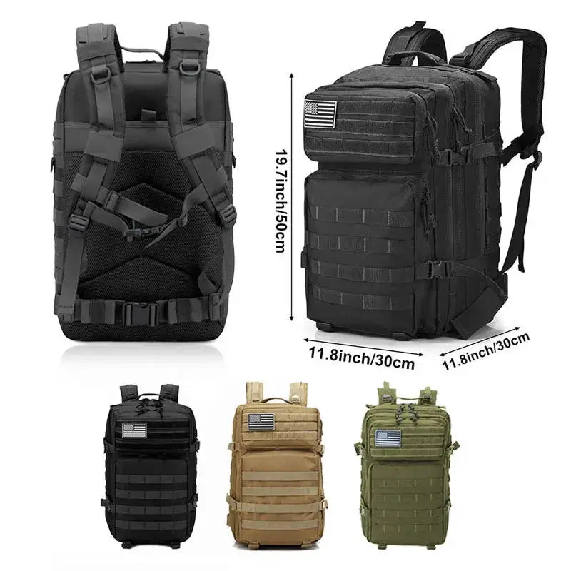 50L Tactical Backpack – The Size You Need