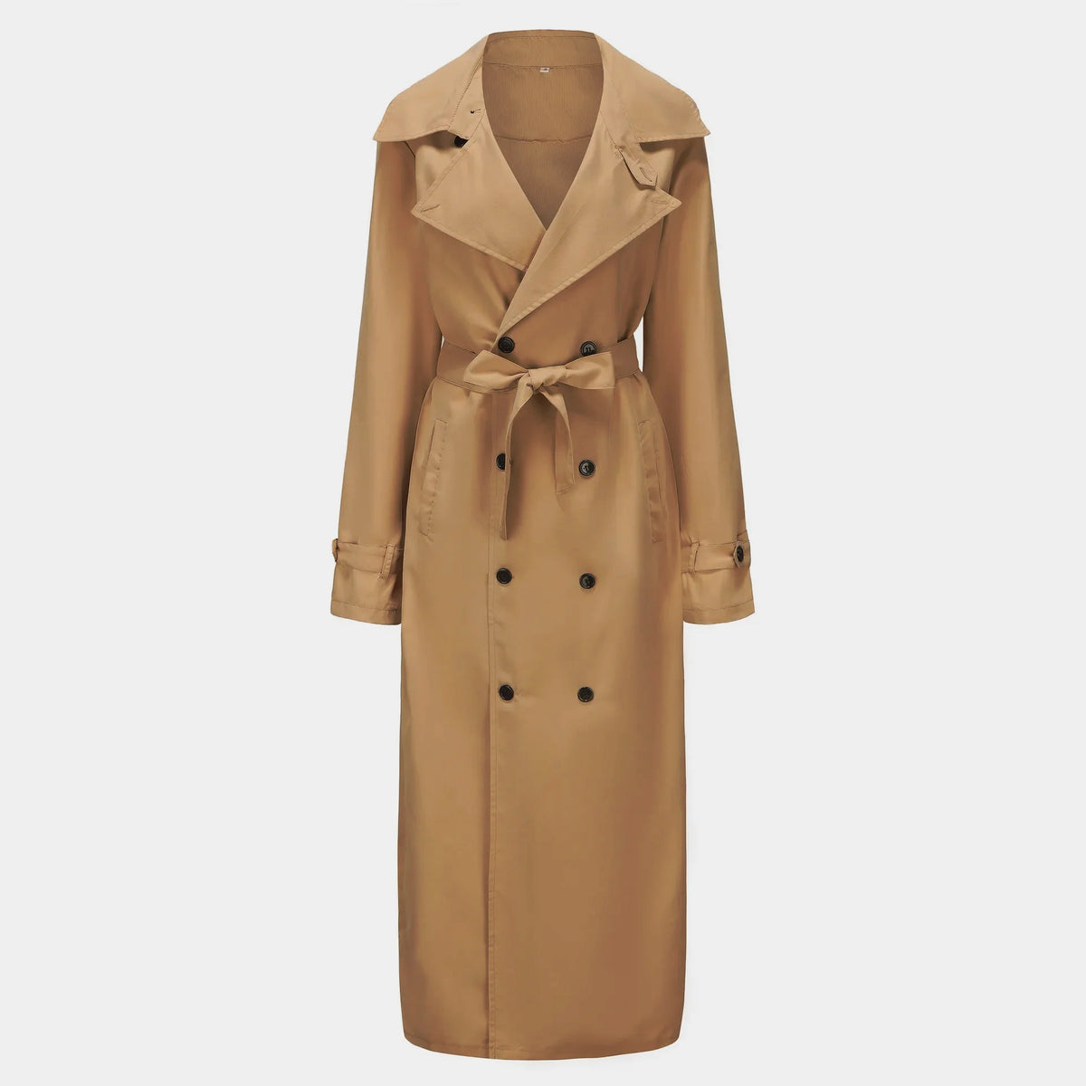 British Style Long Trench Coat