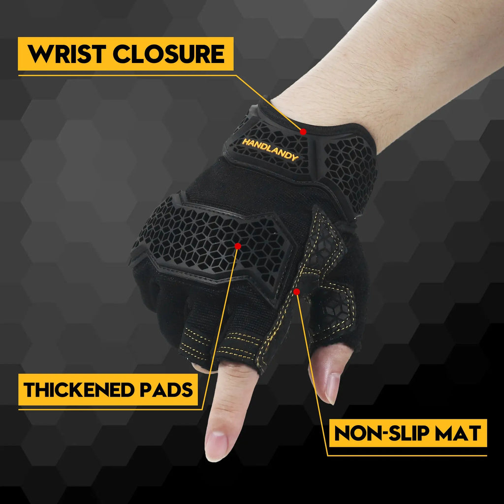 Anti-Impact Work Gloves – Vibration Control for Tough Jobs