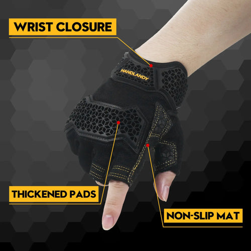 Anti-Impact Work Gloves – Vibration Control for Tough Jobs