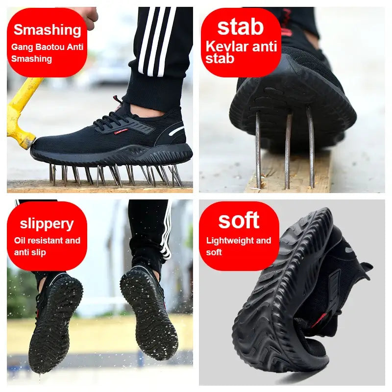 Heavy-Duty Work Shoes - Safety for your feet.