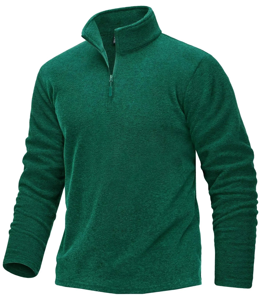 Men’s Quarter-Zip Fleece Sweater