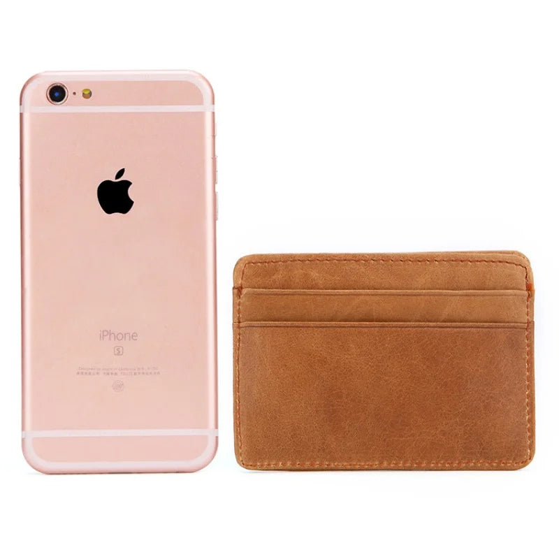 Slim Leather Card Holder