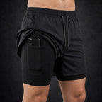 Arzadea 2-in-1 Running Shorts — Run Worry-Free