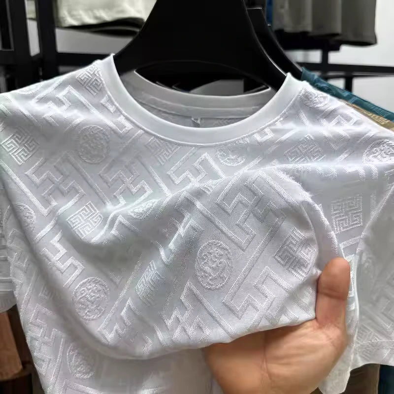 Men’s Cool Touch Patterned T-Shirt