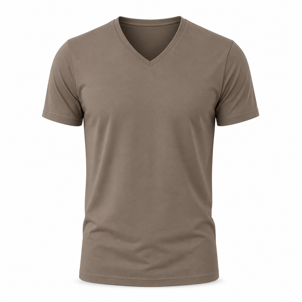 Men’s Smart Casual V-Neck T-Shirt