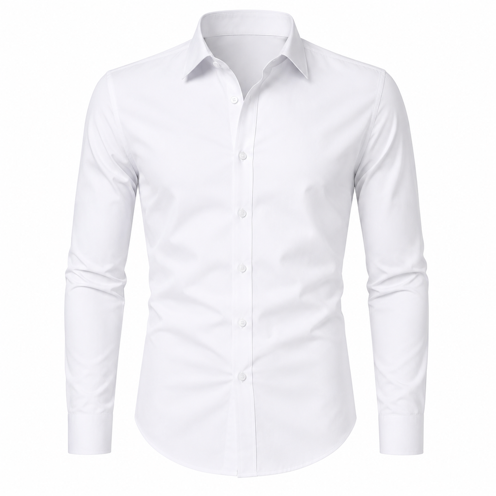 Men’s Bamboo Blend Slim Fit Dress Shirt
